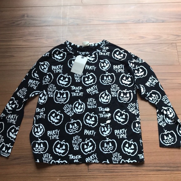 Zara Other - Zara Party 🎉 Time Halloween 👻 tee-NWT